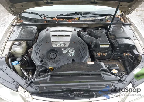 2006 Hyundai Azera Limited/Se из США, поврежденный, VIN KMHFC46F76A134958